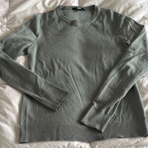 Uniqlo Sage Green Crewneck Sweater - size S